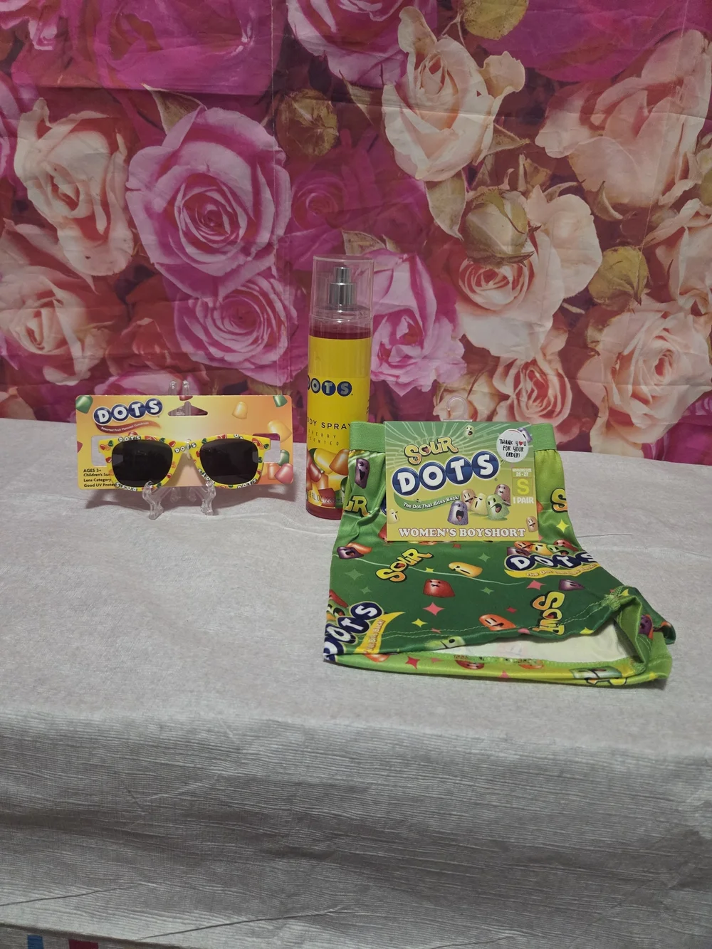 DOTS Kids Sunglasses - Yellow Frame